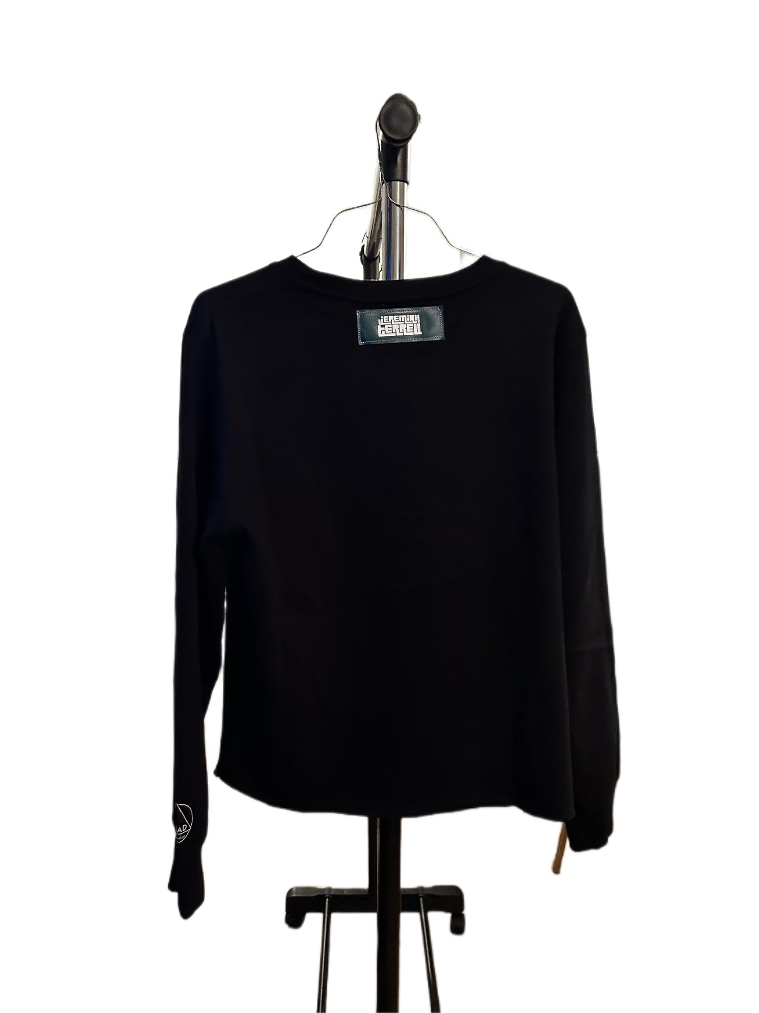 Turtle Cropped Over Shirt  (Black)